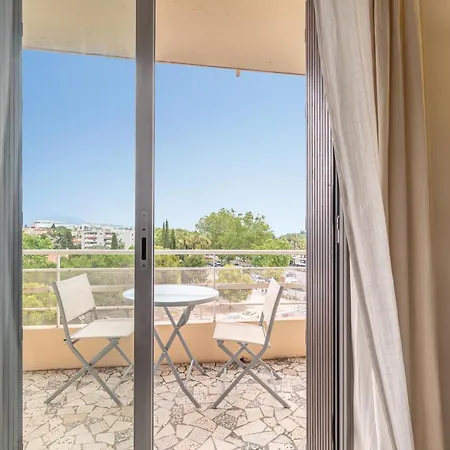 Vue Mer, Terrasse, 5 Min Du Centre أنتيب